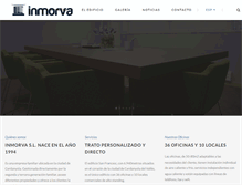 Tablet Screenshot of inmorva.com